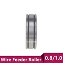 Wire Feeder Wheel Roller 0.8mm 1.0mm Double Size MIG 0.8/1.0mm daiden