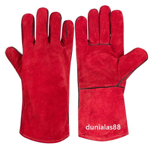Sarung Tangan Las 14'' 14 Inch Welding Glove Bahan Tebal Nyaman Safety