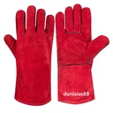 Sarung Tangan Las 14'' 14 Inch Welding Glove Bahan Tebal Nyaman Safety