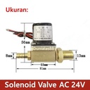 Solenoid Valve Brass Kuningan Airtac AC 24V AC24V MIG Wire Feeder Las