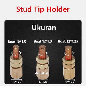 Drawn Arc Stud Welding Collet Gasket Paking Tip Holder M13 M16 M19 M22
