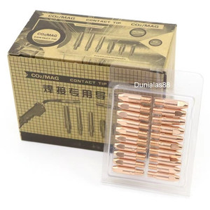 Kontak Contact Tip Mb24 M6×28×0.8 M6×28×1.0 M6×28×1.2 24KD Torch