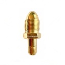 Neple selang tabung Regulator Oksigen Nepple Oxygen Drat 1/4" Inch