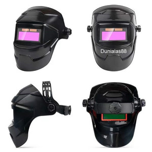 Helm Las Otomatis Kedok Kacamata Las Auto Dark Welding Helmet safety