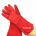 Sarung Tangan Las 14'' 14 Inch Welding Glove Bahan Tebal Nyaman Safety
