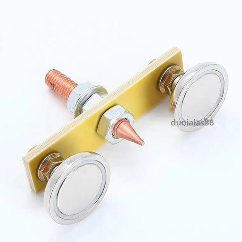 Klem Tang Las Magnet Double utk Kabel Masa Mesin Travo Las Listrik