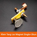 Klem Tang Las Magnet Single utk Kabel Massa Mesin Travo Las Listrik