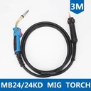 Stang MIG/MIG Torch MB 24 MB-24 MB24 Panjang Kabel 3M stang gun co co2