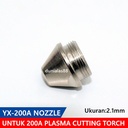Nozzle+Electrode FANYANG 200A 2.1mm Sparepart Plasma Cutting Torch SET