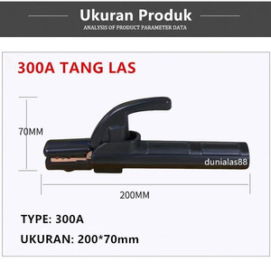 Stang Las / Tang Las 300 A Electrode Holder MMA