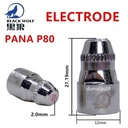 Set Nozzle & Electrode Tip P80 BLACK WOLF Plasma Cut Mata Plasma P-80