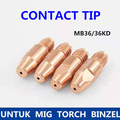Contact Tip kontak tip M8x30x1.2mm MB36/MB 36KD sparepart las alat CO