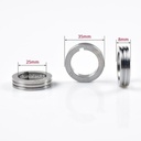 Binzel Wire Feeder Wheel Roller Besar Ukuran 0.8mm-1.0mm Double Size
