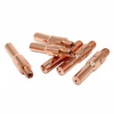Contact Tip kontak tip M6x40x1.0mm sparepart las alat CO full tembaga