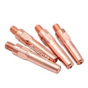 Kontak Tip kontak tip M6x45 x1.0mm sparepart las alat CO full tembaga