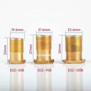 Assembly Welder Socket EDZ-50b EDZ-95b Konektor Kabel Las Female Cable