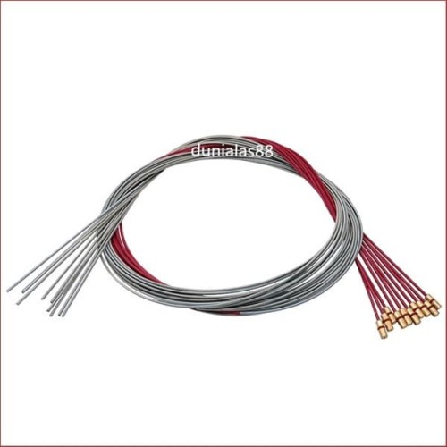 Steel Liner seteng Liner 0.8-1.0mm 5M Utk Torch P200A Panasoni co2 mig