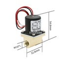 Solenoid Valve Inch Brass Kuningan DC 24V MIG Wire Feeder Welding