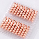 Contact Tip kontak tip M6x45 x1.2mm sparepart las alat CO full tembaga