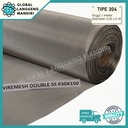 WIRE MESH DOUBLE 30X150 201/304 1MX1M/ WIRE SCREEN DOUBLE JAPAN HQ