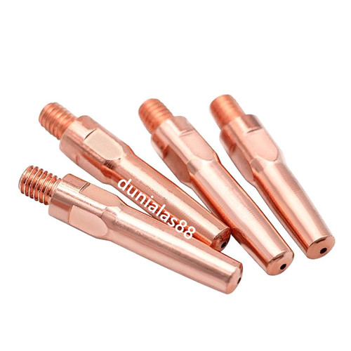 Contact Tip kontak tip M6x45 x1.4mm sparepart las alat CO full tembaga