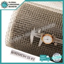 PANGGANGAN DAGING STAINLESS /SUS 304 FOOD GRADE GRILL PAN STAINLESS 3#