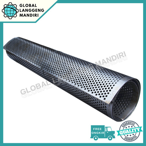 PLAT LUBANG PERFORATED STAINLESS 304 1MX2M / PLAT LUBANG STAINLESS 304