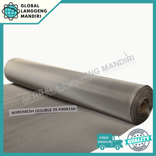 WIRE MESH DOUBLE 30X150 201/304 1MX1M/ WIRE SCREEN DOUBLE JAPAN HQ