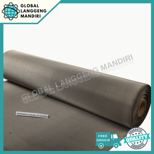 WIRE MESH DOUBLE 12X64 (304-201) 1.2MX1M / WIRE SCREEN DOUBLE JAPAN HQ