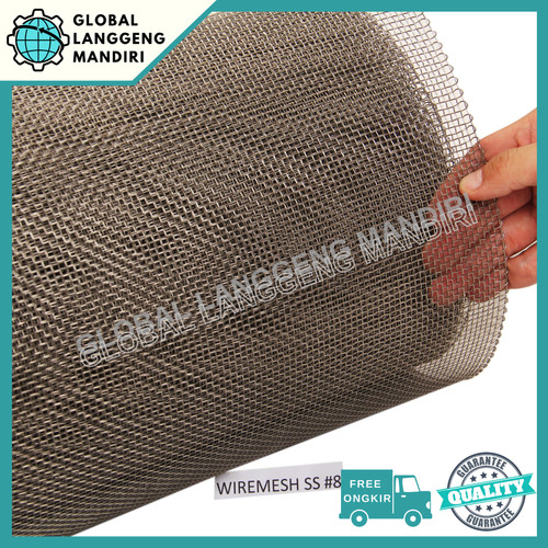 WIRE MESH 8 STAINLESS (201) 1MX1M / WIREMESH #8 AYAKAN STAINLESS