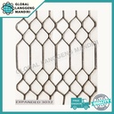 EXPANDED METAL BERBAGAI MACAM UKURAN / EXPANDA 3032 BESI 1.2MX2.4METER