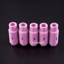 Keramik Argon Tig Argon Torch Alumina Nozzle Wp17 Wp18 Wp26 No.6