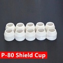 Keramik P80 Plasma Cut Ceramic Cut Shield Cup Plasma Cut Potong P 80