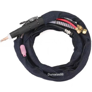 TIG Argon WP-18 Las Welding Torch Lurus Straight Kepala Head WP18 4M
