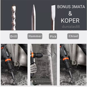 Hammer Drill Mesin Bor Hammer Bor Impak Bobok Beton Tembok Bor Jack