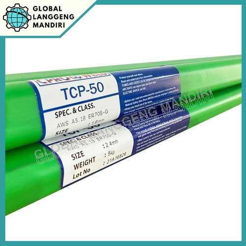 KAWAT LAS TIG ARGON TCP-50 (5KG) UNTUK BESI DAN BAJA SETARA TGS50
