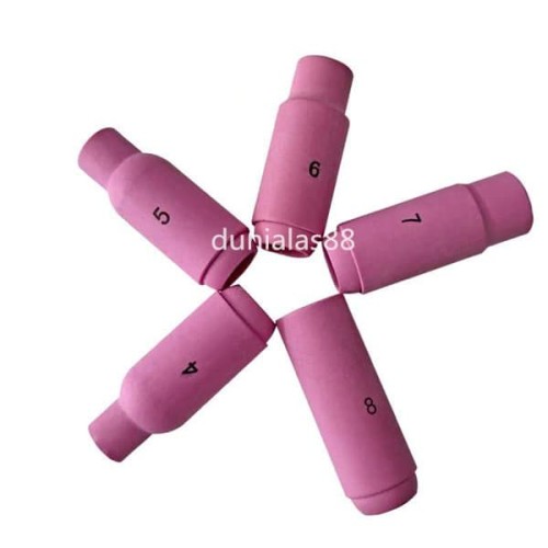 Keramik Argon No.7 Tig Argon Torch Alumina Nozzle Wp17 Wp18 Wp26