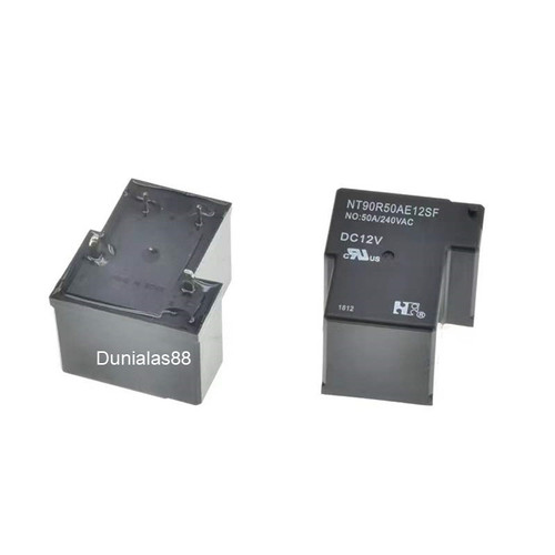 Relay NT90R50AE12SF DC12V 12 Volt 50A DC Riley Relay kodok 4 Kaki T90