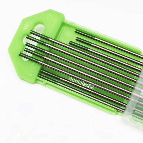 Tungsten Electrode Hijau Aluminium 2.4mm Tig Argon Las