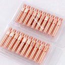 Contact Tip kontak tip M6x45 x1.4mm sparepart las alat CO full tembaga