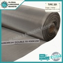 WIRE MESH DOUBLE 30X150 201/304 1MX1M/ WIRE SCREEN DOUBLE JAPAN HQ