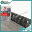 KAWAT RAM GALVANIS 3"X3"X1.2MMX1.8M / KAWAT LOKET 75MMX75MM ROOF MESH