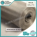 WIRE MESH 12 STAINLESS (201) 1MX1M / KAWAT NYAMUK SS / WIREMESH #12