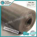 WIRE MESH 14 STAINLESS (304) 1.3MX0.32MMX1M / KAWAT NYAMUK STAINLESS