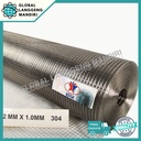 KAWAT RAM STAINLESS 12MMX12MMX1.0MX1M (304)/ KAWAT LOKET STAINLESS 304