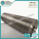KAWAT RAM STAINLESS 10MMX10MMX1.0MMX1M (304)/KAWAT LOKET STAINLESS 304