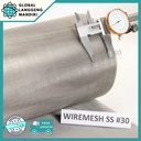 WIRE MESH 30 STAINLESS (201) 1MX1.3M / KAWAT NYAMUK/ WIREMESH #30 201