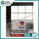 LOKET GALVANIS 50MMX50MMX3.0MMX1.8M / KAWAT RAM 2"X2"XBWG12X1.8MX1M