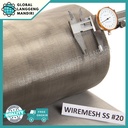 WIRE MESH 20 STAINLESS (316) 1MX1M / KAWAT NYAMUK STAINLESS WIREMESH