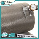 WIRE MESH 16 STAINLESS (316) 1MX1M / WIREMESH #16 KAWAT NYAMUK SS